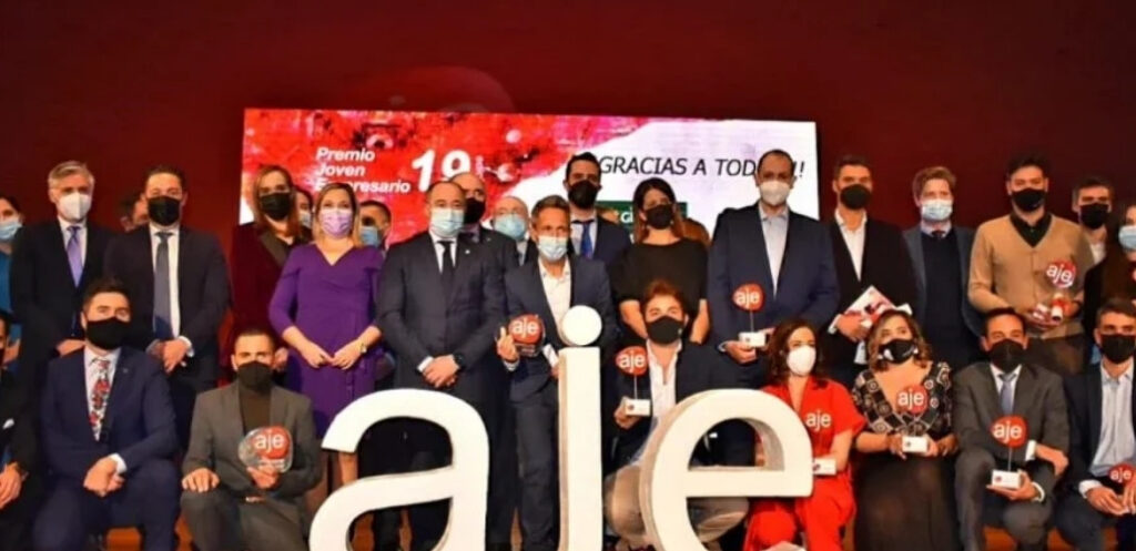 Orgullosos de recibir el Premio Joven Empresario de Albacete 2021